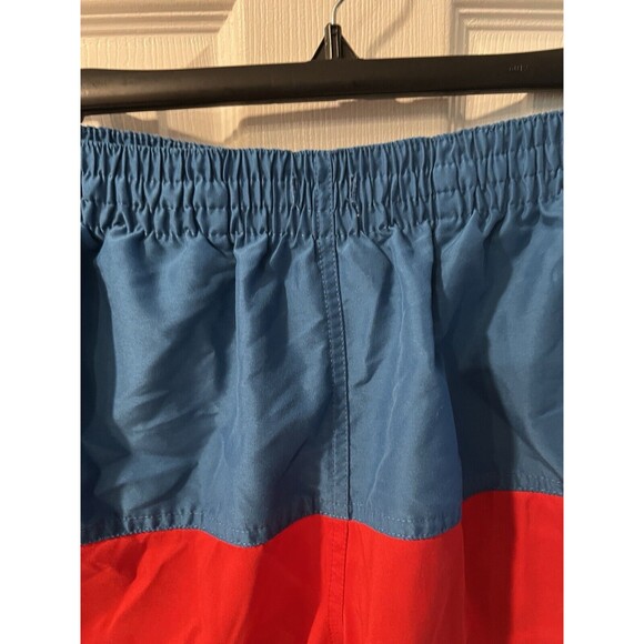 Chubbies Board Shorts Mens Sz M Red Blue ColorBlock Swim Trunks - Picture 4 of 13
